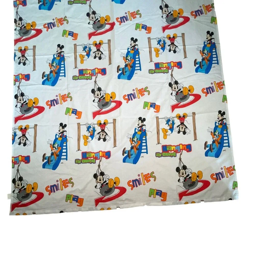 Rare Jay Franco Disney Mickey Mouse Clubhouse Twin Flat Fitted Sheets 2 Pieces